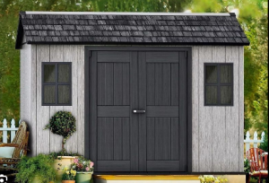 Хозблок пластик+ДПК Oakland 759 серый